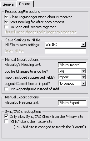 TPL Process Window Options