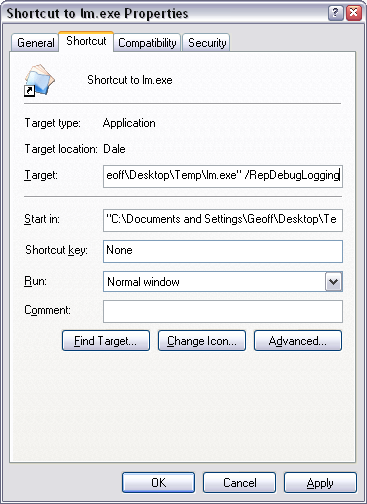 Adding A Parameter To Shortcut