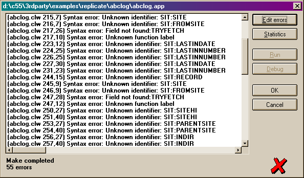 Replicate Compile Error 2