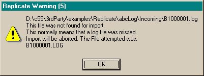 Replicate run time error messages and warnings