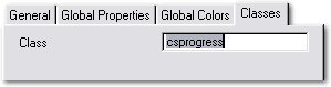 global classes tab